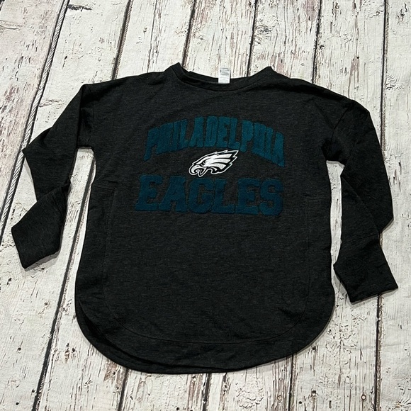 Women's Philadelphia Eagles NFL Football Pullover Jumper Sweatshirt - Picture 1 of 4